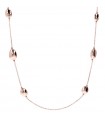 Collana Bronzallure Donna - Purezza Lunga con Pepite Rose Gold