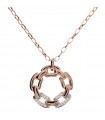 Bronzallure Women's Circular Sweater Necklace