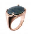 Bronzallure Woman Ring - Incanto with Apatite Oval Stone