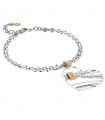 Boccadamo Bracelet with Heart Pendant for Woman