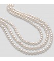 Miluna Woman's Necklace - Freshwater Pearl Strand 5-5,5 mm - 0