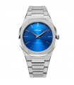 D1 Milano Ultra Thin Bracelet Geo 40mm Blue Men's Watch