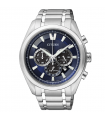 Citizen Men's Watch - Super Titanium Chrono 4010 Eco-Drive 43mm Blue