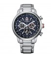 Orologio Citizen Uomo - Of Collection Aviator Crono Eco-Drive 44mm Blu