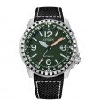 Citizen Men's Watch - Military Automatic 46mm Green - 0