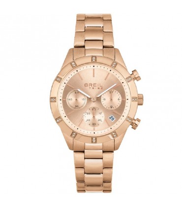 Breil Ladies Watch Dazzle 38 mm Rose Gold Chronograph 0