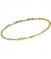 Bracciale Zancan per Uomo - Insignia Gold in Oro Bianco ed Oro Giallo