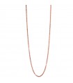 Unoaerre Woman's Necklace - Rose Bronze Long Chain 92 cm - 0