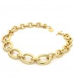 Unoaerre Woman's Necklace - in Yellow Bronze Forzatina Chain - 0