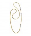 Zancan Necklace for Men - Insignia Gold in Yellow Gold with Natural Diamond - 0