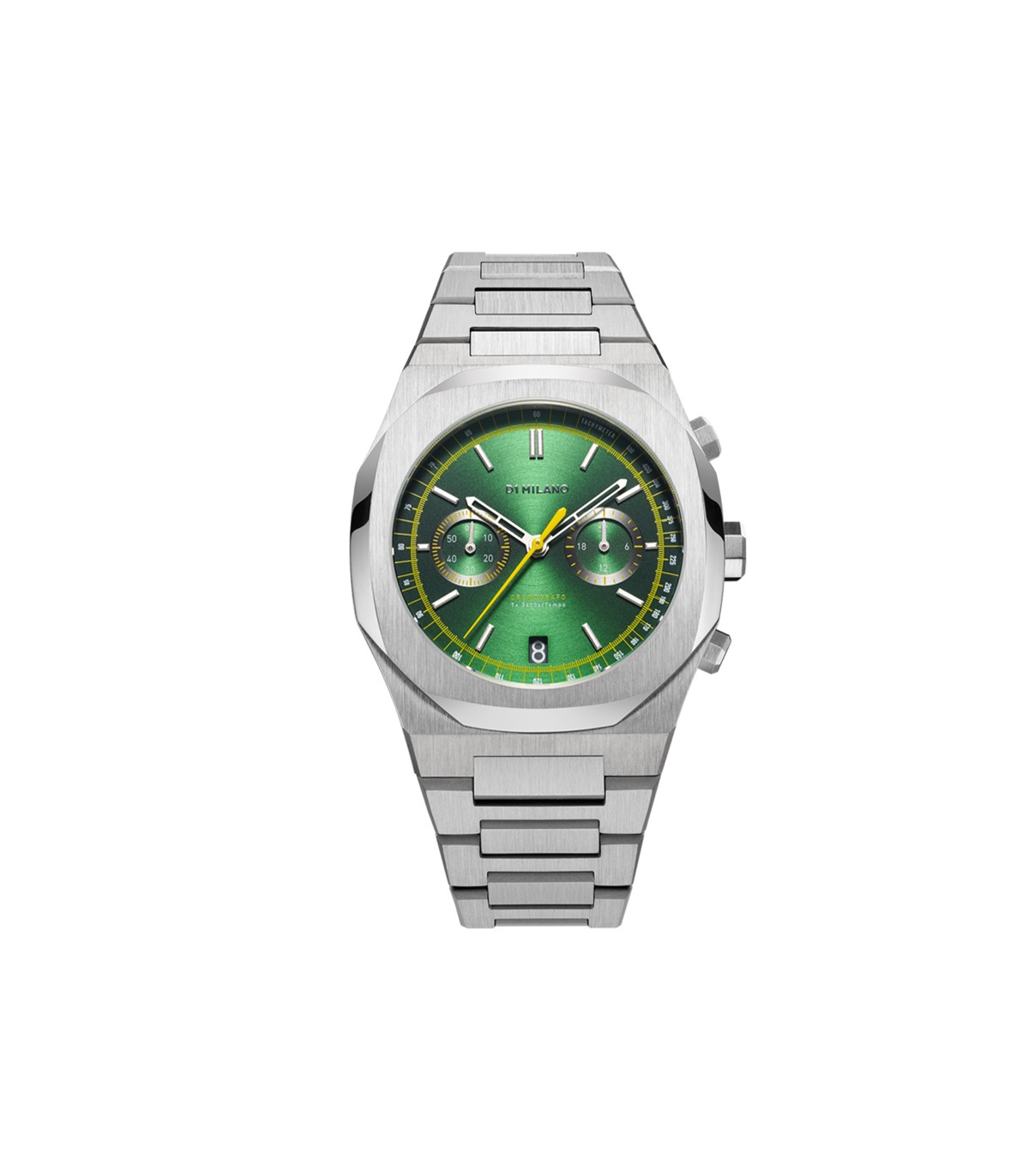 D1 Milano Men's Watch - Chronograph Noble 41.5mm Green - 0