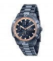 Sector Men's Watch - ADV2500 Chronograph 43mm Blue and Rose Gold - 0