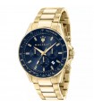 Maserati Men's Watch - Challenge Chronograph 44mm Golden Blue - 0