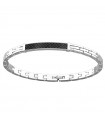 Zancan Bracelet for Men - Hi-Teck in Steel with Plate and Carbon Fiber - 0