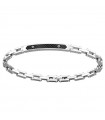 Zancan Bracelet for Men - Hi-Teck 2.0 in Steel with Plate and Carbon Fiber - 0