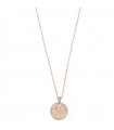 Girocollo Rue Des Mille Donna - Madly Catena con Medaglia Stars in The Sky Rose Gold