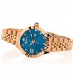 Hoops Women's New Luxury Diamonds Gold Blue 30mm Watch - 0