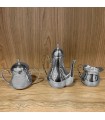 Tea and Coffee Sets - 800 Silver Three Pieces - 0