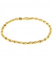 Chimento Bracelet - Tradition Gold Accents in 18k Yellow Gold 19 cm - 0