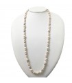 Nimei Woman's Necklace - Long with Multicolor Pearls 7.5-8 mm - 0