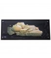 Petra L'Accademia picture - Slate and Alabaster bas-relief 31x75 cm - 0