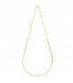 Chimento Man's Necklace - Tradition Gold Bamboo Classic in 18K Yellow Gold 50 cm - 0